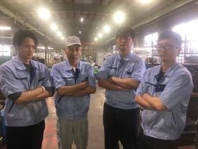 作業場は冷暖房完備のため、夏は涼しく、冬は暖かく過ごせます！