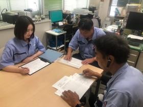 チームワークが大切なお仕事です！