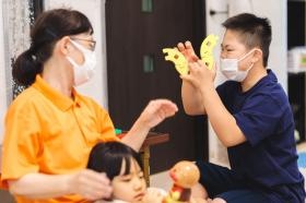 ゆったりのんびり遊ぶ時間も大切です。