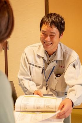 お客様から「ありがとう」の言葉をもらうことが多い仕事です。