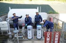 バルク設置工事