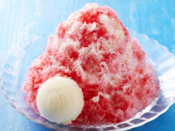 今年もはじめました　　　　　　夏の定番ふわふわ「かきごおり」