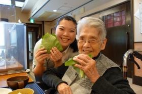 季節のお食事「朴葉寿司」