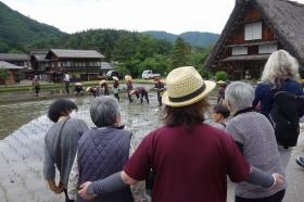 外出支援 春のお祭り「田植え祭り」