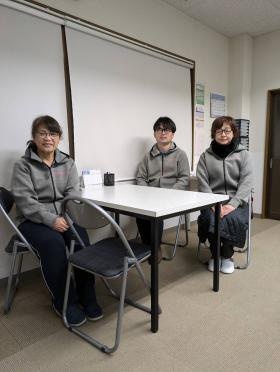 坂本ケアステーションリーダー介護スタッフです。