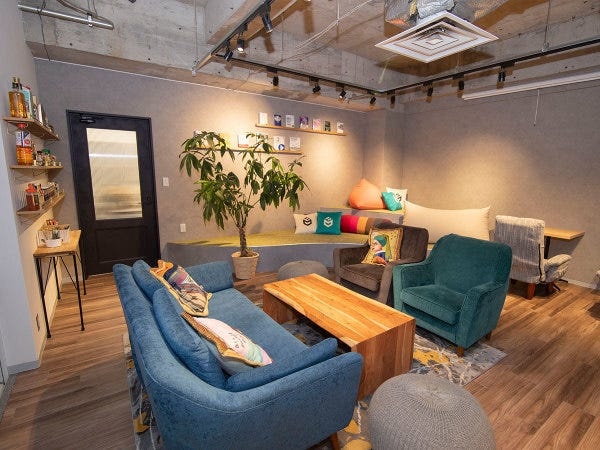 お昼寝できるフリースペースです。