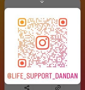 インスタにて支援中の様子が確認できます。