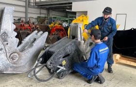 入社後の研修期間は溶接や製品情報などを仕事を通して学びます