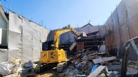 解体工事です。