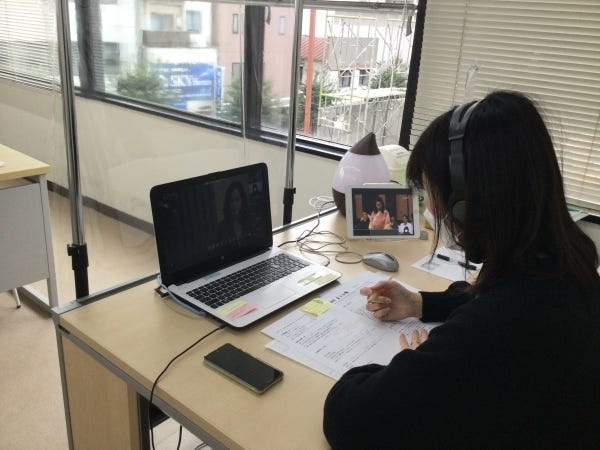 通信制高校は自分のペースで自学自習。