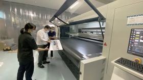 北陸３県初導入の環境に優しい水性顔料デジタル印刷機