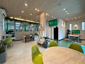 清潔で落ち着く店舗