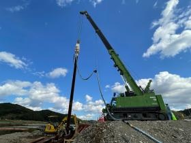 施工状況＿基礎・仮設工事