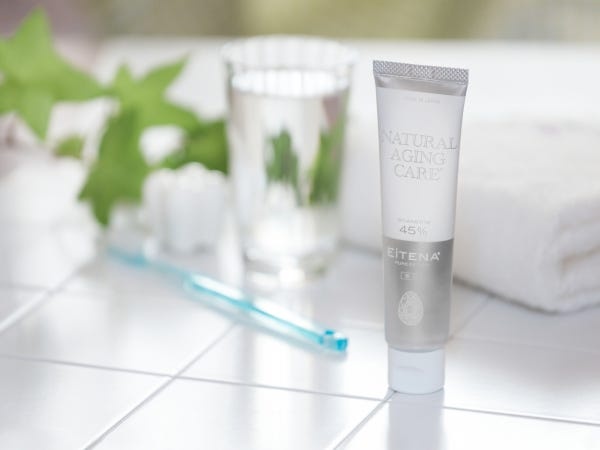 バイオアパタイトを使った歯磨き粉です(>_<)