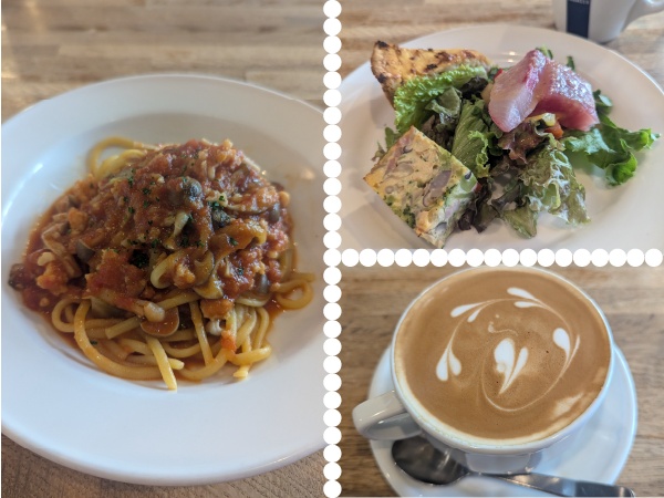 近所のお店、従業員でランチ