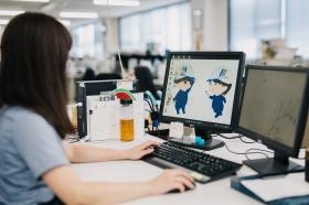 社内風景（工事部）