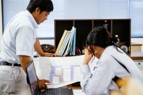 社内風景（工事部）