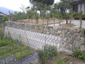 施工実績（造園・石積工事：出石町）