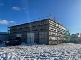 Ｒ４．１２ 新塗装工場建設中１