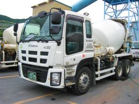 コンクリートミキサー車