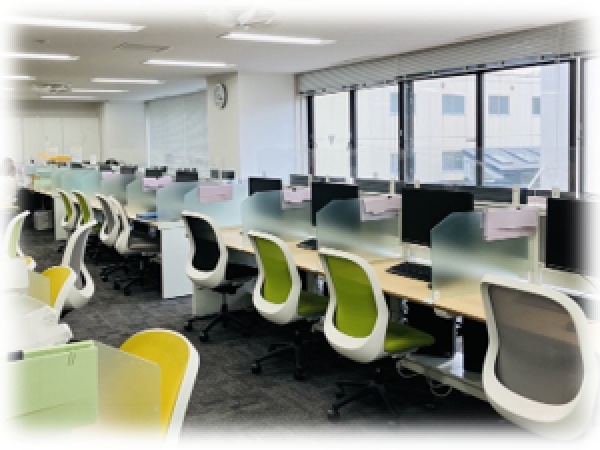 実際に仕事をするオペレーションルーム