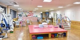 介護老人保健施設内のリハビリ施設です。