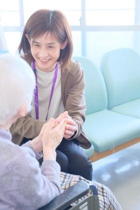 利用者さんに寄り添います