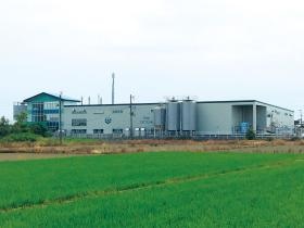 エチゴビール上堰工場全景