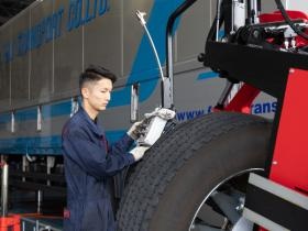 自社整備で安全な運行を支えています