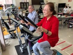 リハビリ目的で通所される利用者様がほとんどです