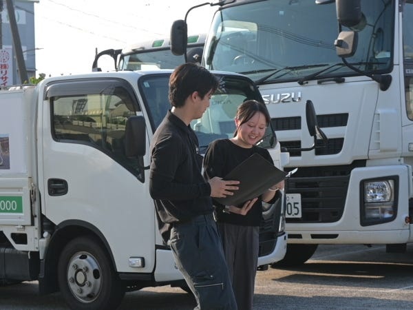 ドライバーさんと引取りスケジュールの確認！