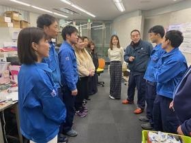 朝礼・昼礼等でコミュニケーション