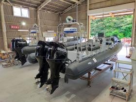 輸出向け高速ボート