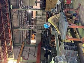自社前田加工場 鉄骨加工