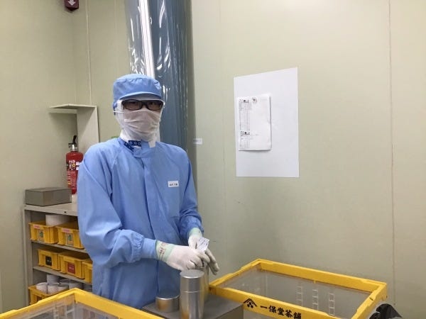 1つずつ丁寧に商品を作っています。