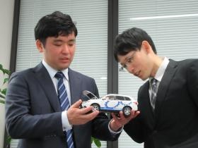 車好きです（ちょっと緊張してる２人）