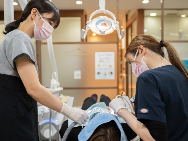 患者様の為に、みんなで協力してチームで頑張っています！