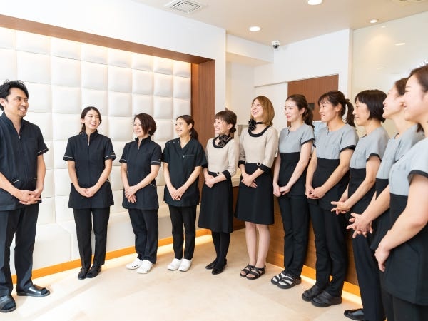 ドクターとスタッフの距離が近く、和気あいあいとした雰囲気です！