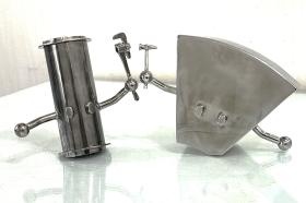 ホーセック公式キャラクターのパイぷん、ダクとん（自社製作）