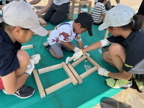 URさんの椅子づくりイベント