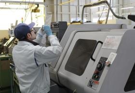 数値制御旋盤加工