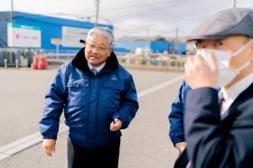 社長の二村です。スタッフとの対話を大事にしています