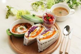 こんな楽しいランチも提供しています。