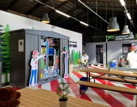 松本事業所 展示場内４