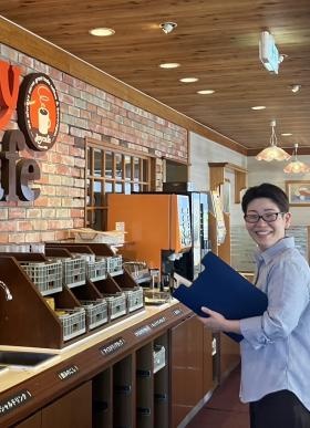 店長の店舗での様子