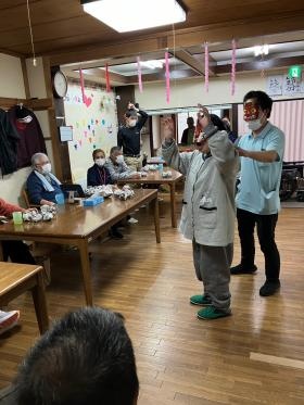 節分行事の様子