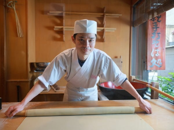 有喜屋心髄の　手打ちそば