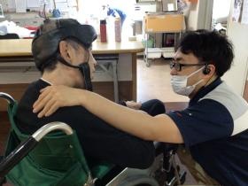 こひつじの苑 入所者さんとの語らいの時間