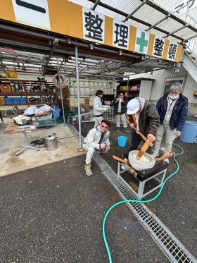 会社行事餅つき