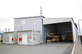 第二工場の外観です。２０１６年より稼働しています。